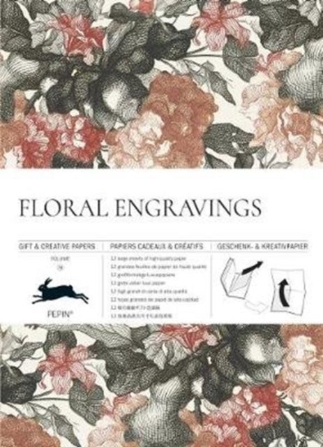 Floral Engravings - Gift & Creative Paper Book Vol. 79