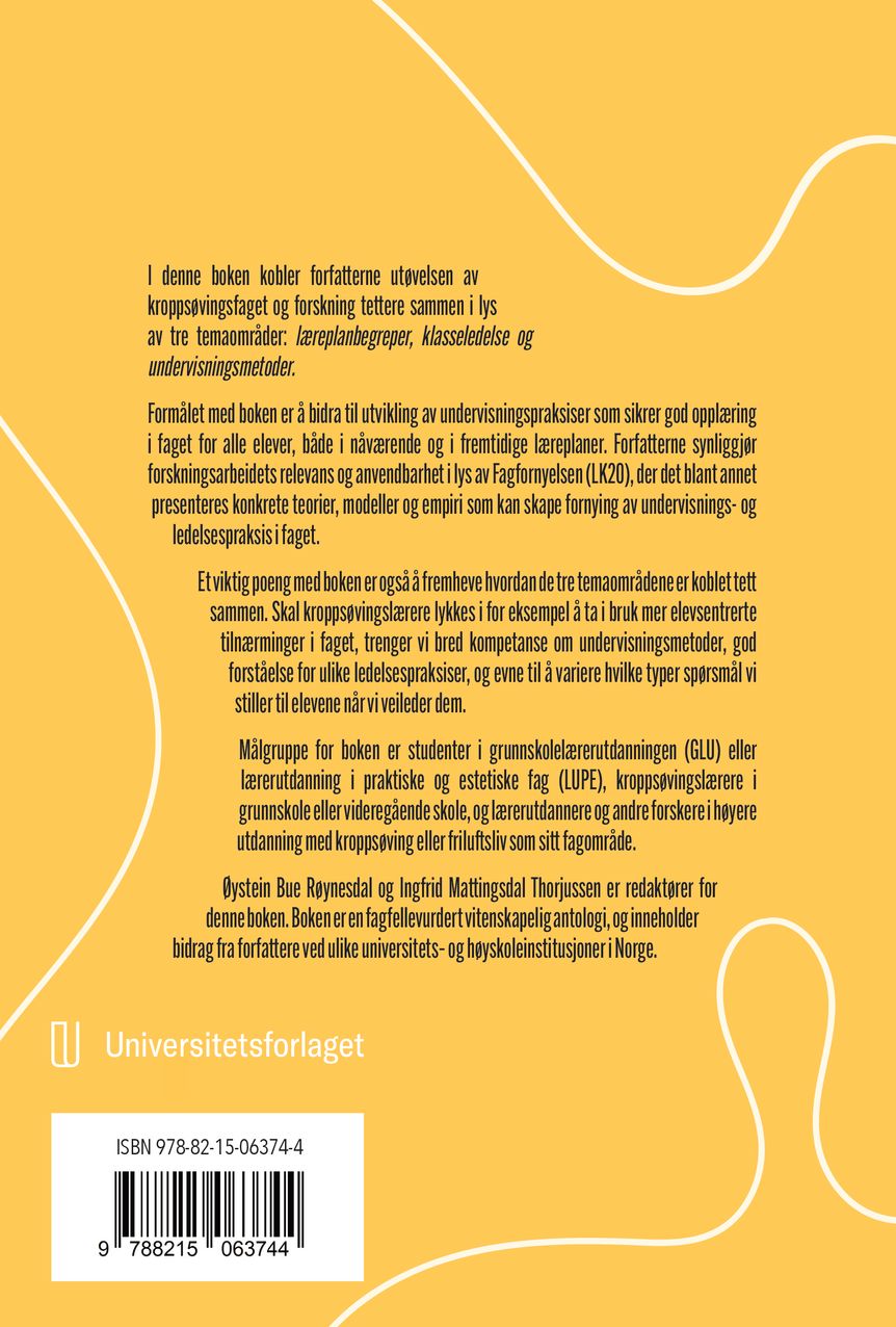 Kroppsøving i praksis