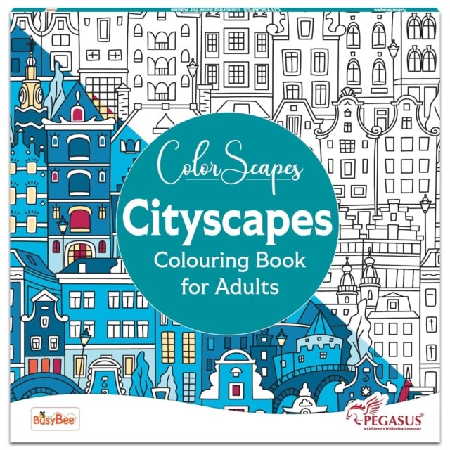 Cityscapes Colouring Book for Adults