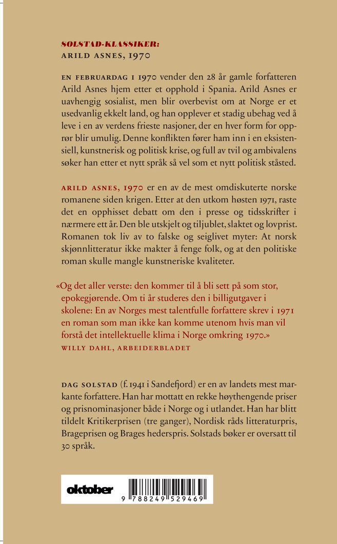 Arild Asnes, 1970