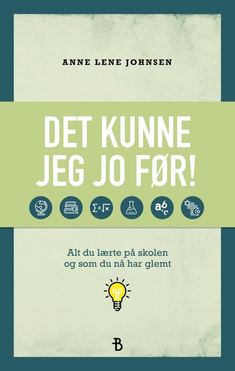 Det kunne jeg jo før! - alt du lærte på skolen og som du nå har glemt