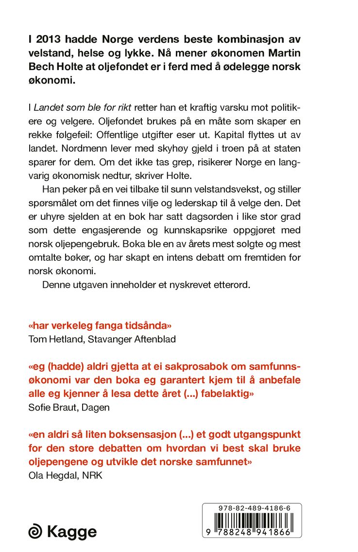 Landet som ble for rikt