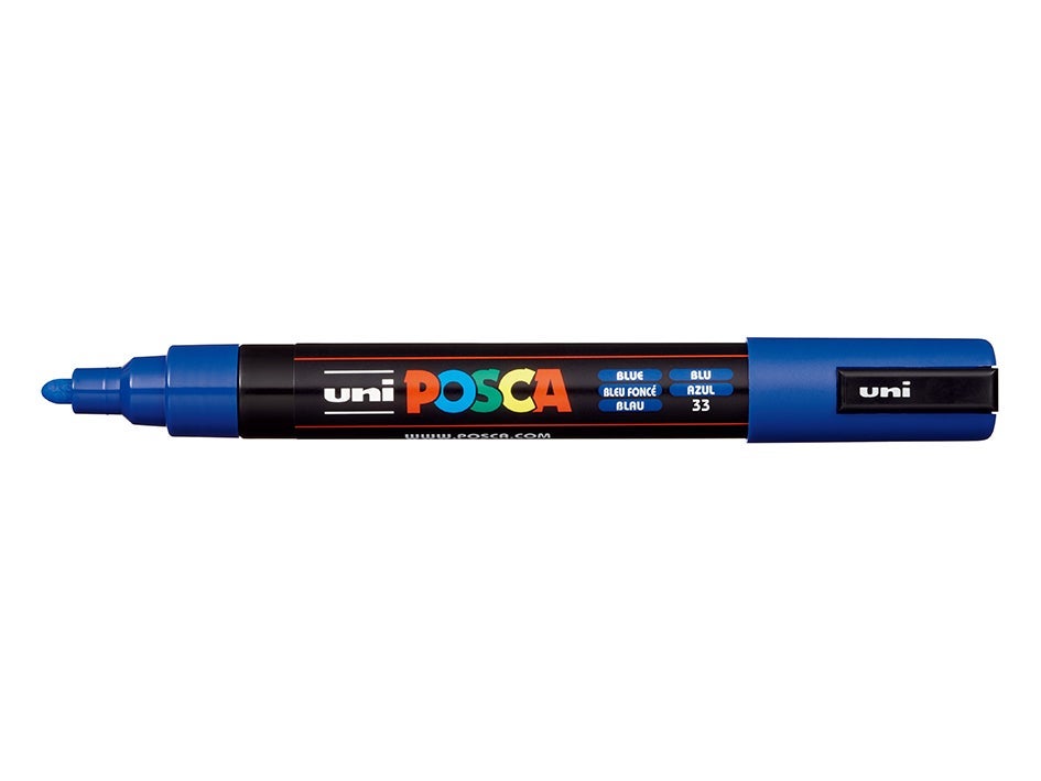 Tusj Uni Posca PC-5M Medium 1,8-2,5mm 33 Blue