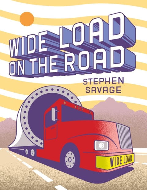 Wide Load on the Road - A Big Red Truck's Journey