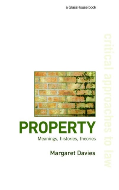 Property - Meanings, Histories, Theories