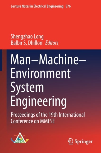 Man–Machine–Environment System Engineering - Proceedings of the 19th International Conference on MMESE