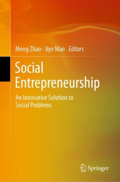 Social Entrepreneurship - An Innovative Solution to Social Problems