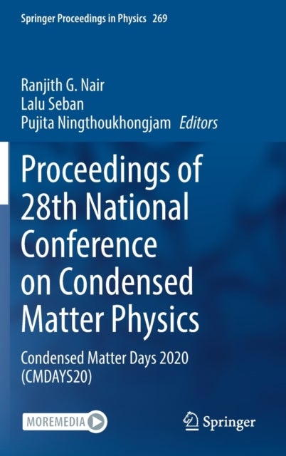 Proceedings of 28th National Conference on Condensed Matter Physics - Condensed Matter Days 2020 (CMDAYS20)