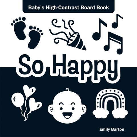 So Happy - Baby's High-Contrast Board Book