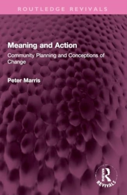 Meaning and Action - Community Planning and Conceptions of Change
