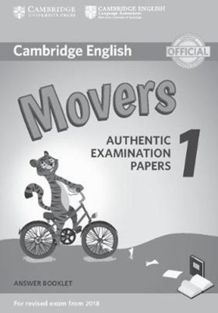 Cambridge English Movers 1 for Revised Exam from 2018 Answer Booklet - Authentic Examination Papers