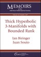 Thick Hyperbolic $3$-Manifolds with Bounded Rank