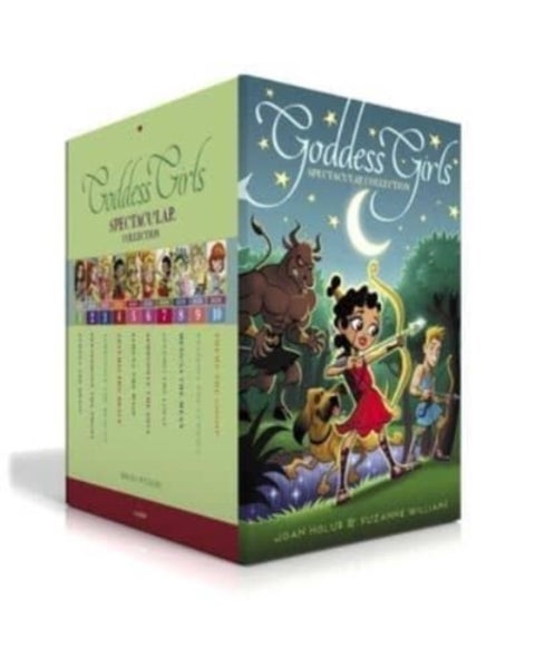 Goddess Girls Spectacular Collection (Boxed Set) - Athena the Brain; Persephone the Phony; Aphrodite the Beauty; Artemis the Brave; Athena the Wise; Aphrodite the Diva; Artemis the Loyal; Medusa the Mean; Pandora the Curious; Pheme the Gossip