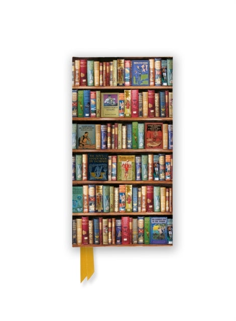 Bodleian Libraries: Hobbies & Pastimes Bookshelves (Foiled Slimline Journal) - Flame Tree Slimline Journals