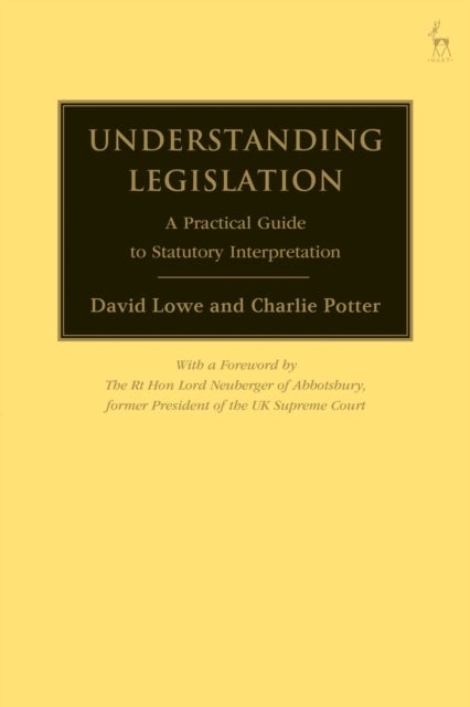 Understanding Legislation - A Practical Guide to Statutory Interpretation