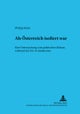 ALS Oesterreich Isoliert War