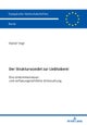 Der Strukturwandel Zur Liebhaberei