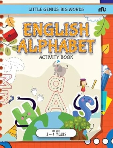 Little Genius, Big Words - English Alphabet Activity Book