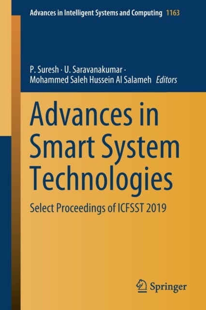 Advances in Smart System Technologies - Select Proceedings of ICFSST 2019