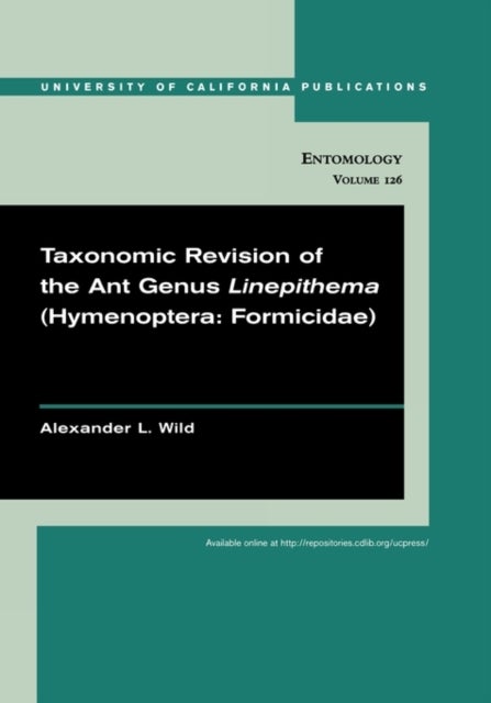 Taxonomic revision of the ant genus Linepithema (Hymenoptera: Formicidae)