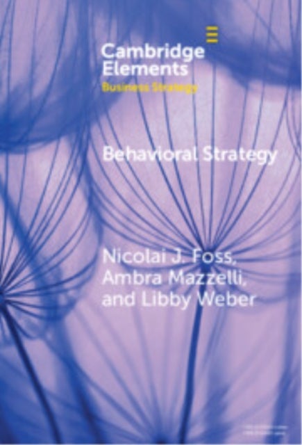 Behavioral Strategy - Exploring Microfoundations of Competitive Advantage
