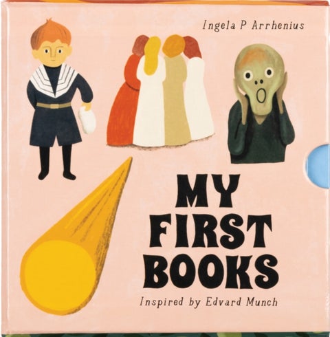 My first books of numbers, shapes, colours and opposites - Inspired by Edvard Munch