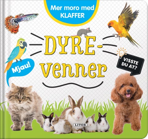 Dyrevenner - mer moro med klaffer