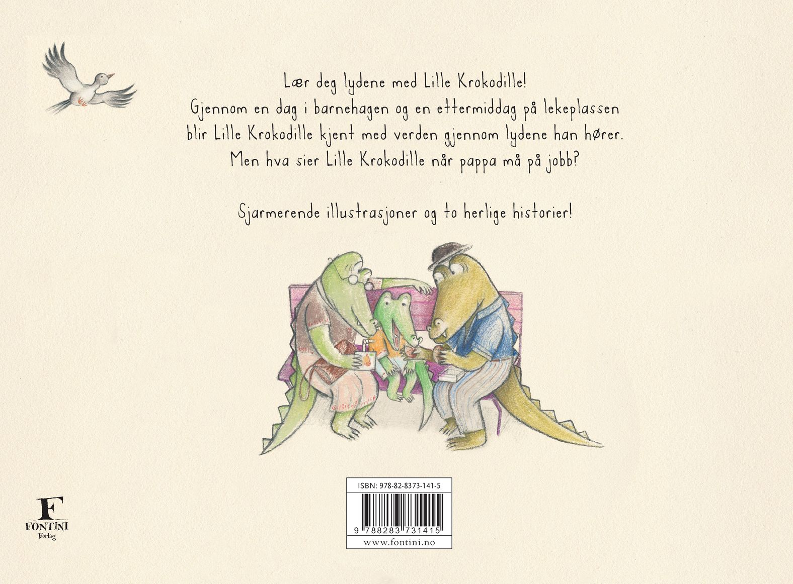Hva sier Lille Krokodille?