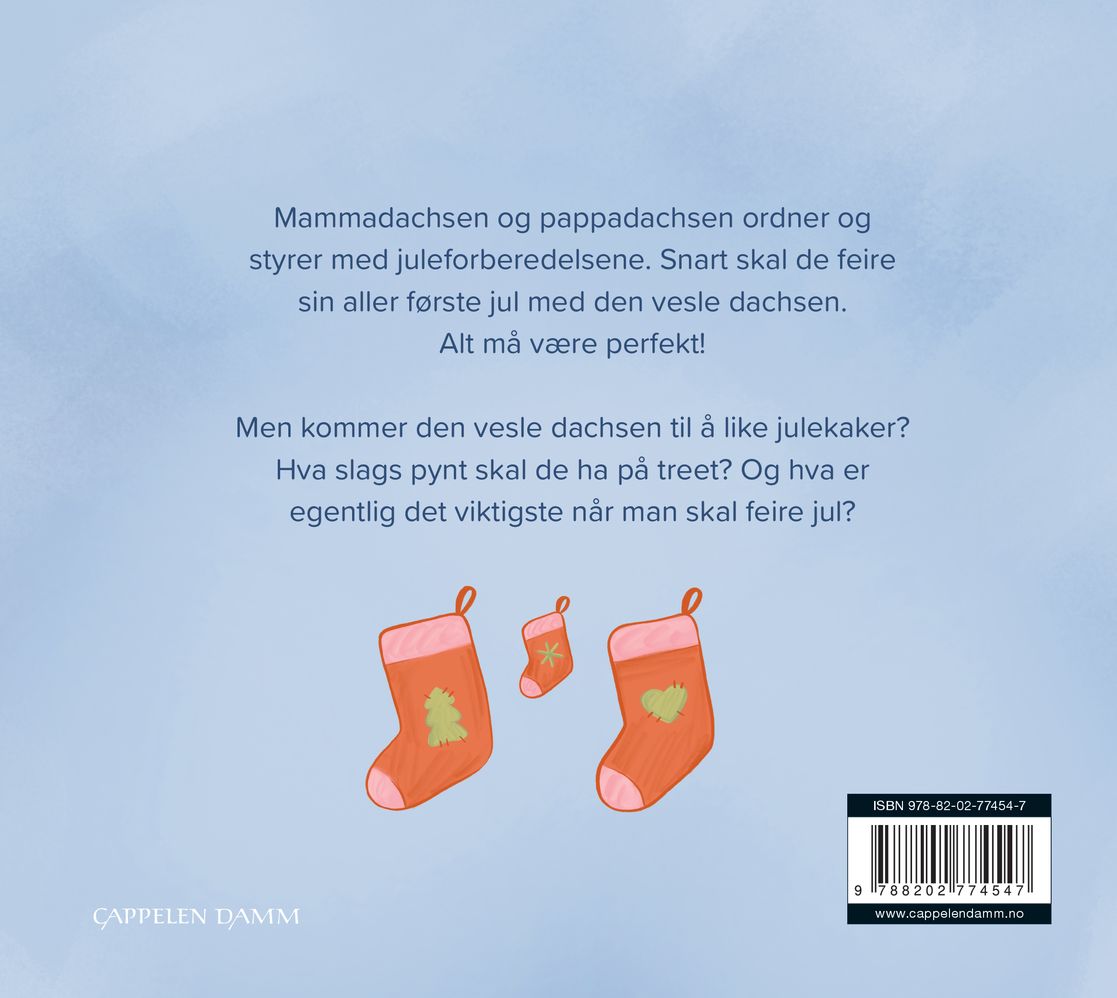 Den vesle dachsen feirer jul