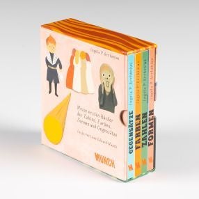 Meine ersten Bücher der Zahlen, Farben, Formen und Gegensätze - inspiriert von Edvard Munch