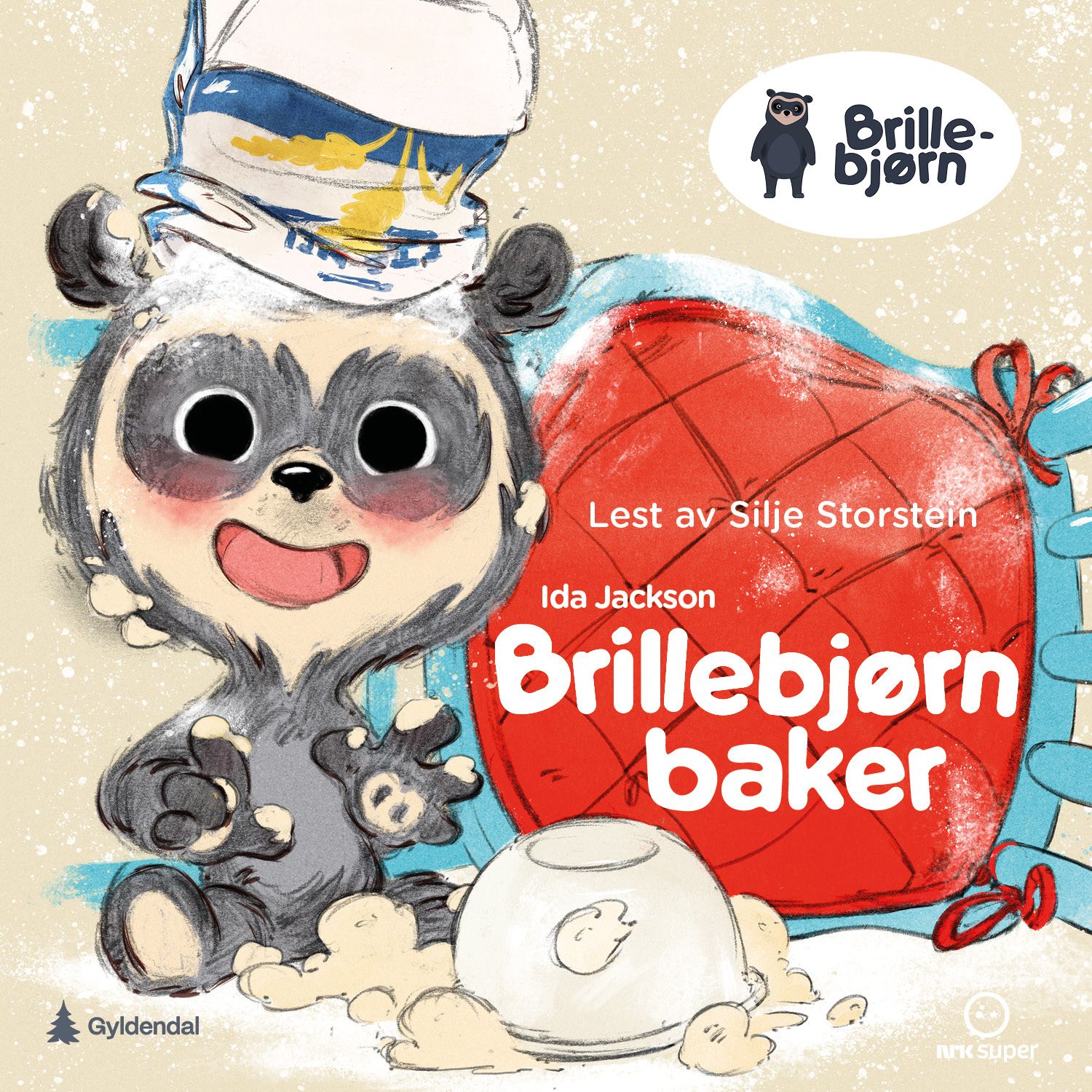 Brillebjørn baker