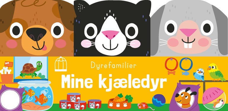 Kjæledyr - 3 bøker i en pakke
