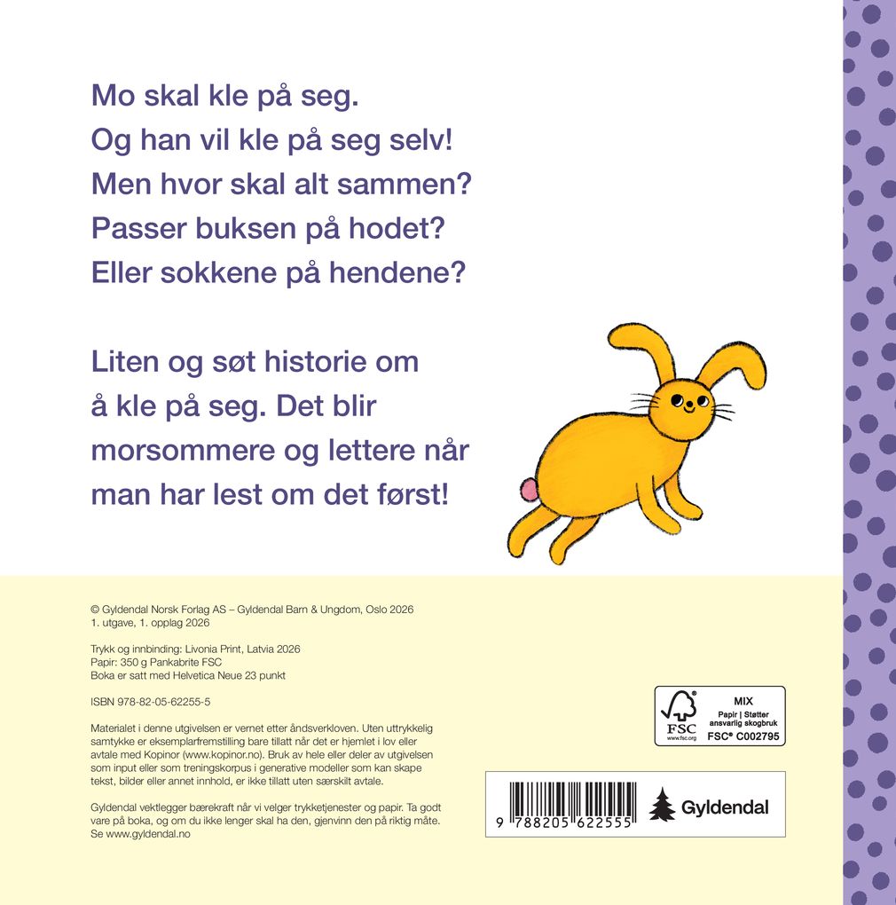 Mo kler på seg