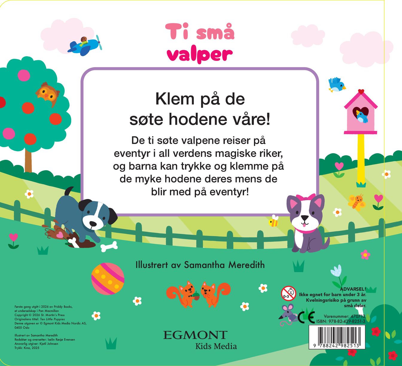 Ti små valper