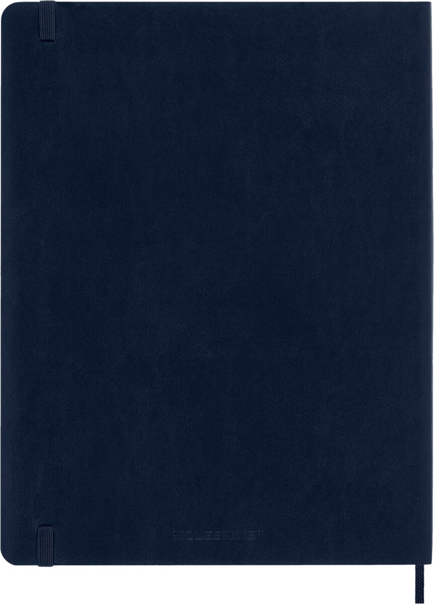 Moleskine Notatbok Linjert Sapphire Blå Soft XL
