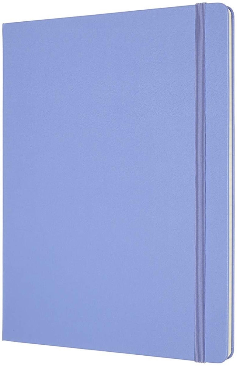 Moleskine Notatbok Hard XL Linjert Hydrangea Blue