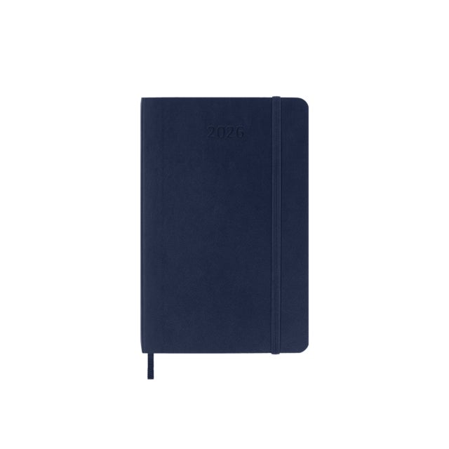 Moleskine 2026 Soft P Uke Notat Sap.Blå