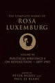 The Complete Works of Rosa Luxemburg Volume III