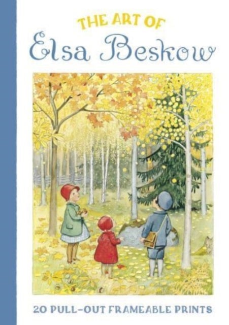 The Art of Elsa Beskow: 20 Pull-Out Frameable Prints - Vintage Scandinavian Wall Prints