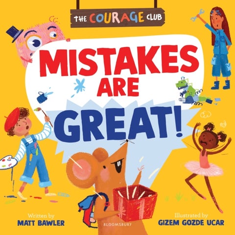 Mistakes are Great! - A growth mindset picture book for children