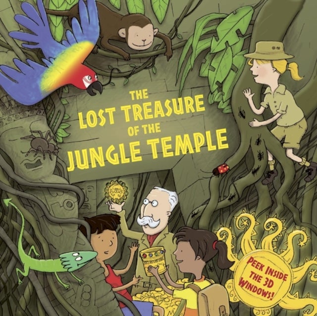 The Lost Treasure of the Jungle Temple - Peek Inside the 3D Windows!