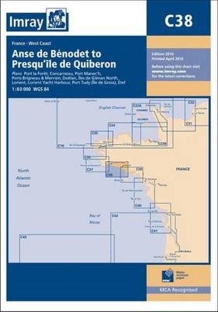C38 Anse de Benodet to Presqu'ile de Quiberon - Anse de Benodet to Presqu'ile de Quiberon