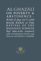 Al-Ghazali on Poverty and Abstinence