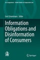 Information Obligations and Disinformation of Consumers