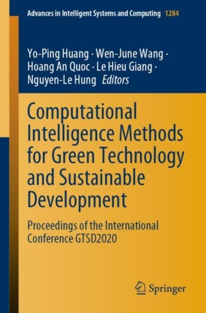 Computational Intelligence Methods for Green Technology and Sustainable Development - Proceedings of the International Conference GTSD2020