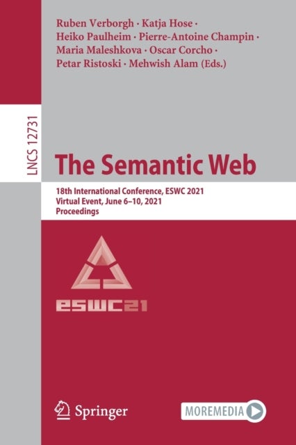The Semantic Web - 18th International Conference, ESWC 2021, Virtual Event, June 6–10, 2021, Proceedings