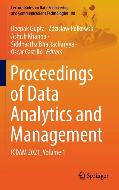 Proceedings of Data Analytics and Management - ICDAM 2021, Volume 1