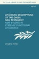 Linguistic Descriptions of the Greek New Testament