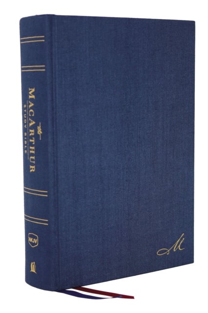 NKJV, MacArthur Study Bible, Blue Cloth over Board, Comfort Print - Unleashing God's Truth One Verse at a Time (Holy Bible, New King James Version)