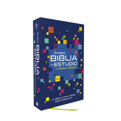 RVR60 Biblia de estudio para ninos, Tapa dura - La Biblia para ninos mas completa